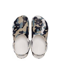 CROCS GEO CAMO Papuci sabot unisex cu imprimeu alb / multiplu - Pantofi unisex - 3