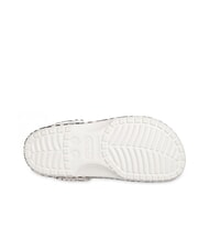 CROCS CLASSIC WARPED Papuci sabot unisex cu imprimeu alb negru - Pantofi unisex - 7