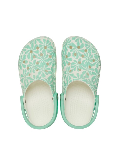 BAYA Papuci de damă cu saboți fistic - Pantofi femei