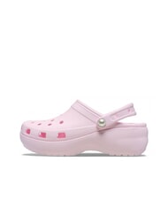 CROCS CLASSIC PLATFORM Papuci de damă cu saboți lapte roz - Pantofi femei - 4
