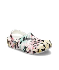 CROCS CLASSIC TIEDYE Papuci sabot pentru femei cu imprimeu - Pantofi femei