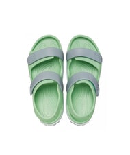 CROCS CROCBAND CRUISER KIDS Sandale pentru copii verde deschis/verde prăfuit - Pantofi pentru bebeluși - 3