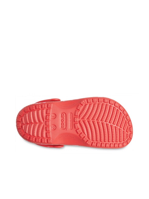 CLASSIC VDAY Papuci de damă cu saboți roșu-cireș - Pantofi unisex