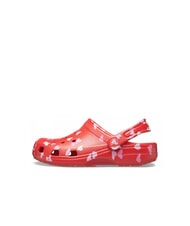 CROCS CLASSIC VDAY KIDS Papuci de casă pentru fete roșu-cireș - Pantofi pentru bebeluși - 4