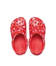 CROCS CLASSIC VDAY Papuci de damă cu saboți roșu-cireș - Pantofi unisex - 3
