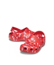 CROCS CLASSIC VDAY Papuci de damă cu saboți roșu-cireș - Pantofi unisex - 6