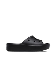 CROCS CLASSIC PLATFORM Papuci cu platformă pentru femei negru - Pantofi femei - 2