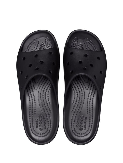 CLASSIC PLATFORM Papuci cu platformă pentru femei negru - Pantofi femei