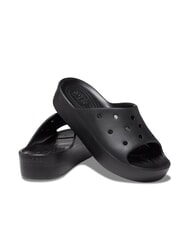 CROCS CLASSIC PLATFORM Papuci cu platformă pentru femei negru - Pantofi femei - 6