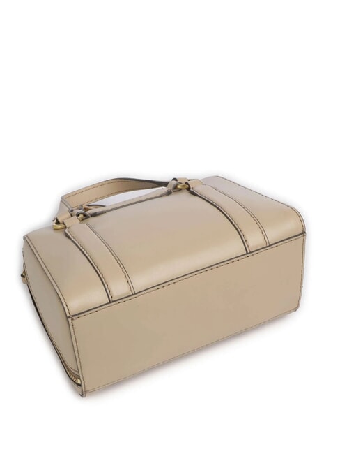 LAURA Geantă tip ghiozdan din piele cu curea de umăr unt abb. aur - Genți femei