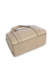 THE BRIDGE LAURA Geantă tip ghiozdan din piele cu curea de umăr unt abb. aur - Genți femei - 5