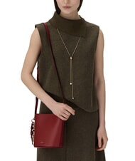 FURLA ROXIE Geantă de umăr din piele Ares CHERRY d - Genți femei - 4