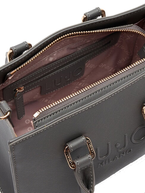 HALONA Geantă mini cu curea de umăr antracit - Genți femei