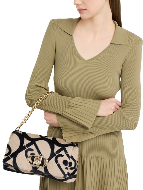 LAPUFFY Geantă de umăr neutru/negru - Genți femei