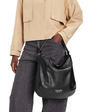 LIUJO EVRIM Geantă de umăr Hobo BLACK - Genți femei - 5