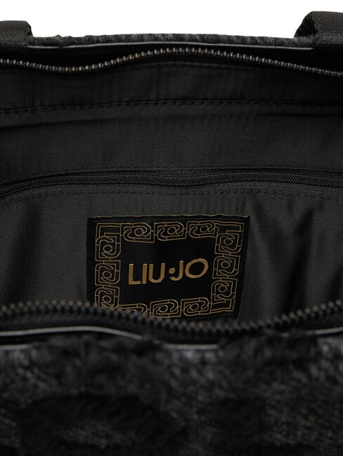 WOOL Geantă de m&acirc;nă, cu curea de umăr BLACK - Genți femei