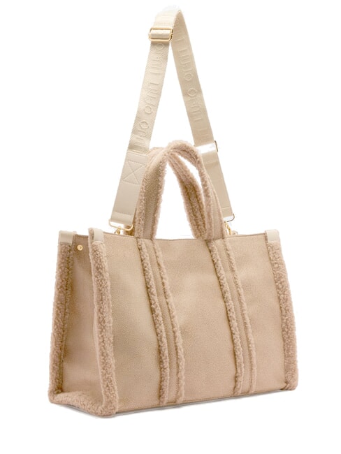 ANIMALIER Sacoșă mare de cumpărături natural - Genți femei