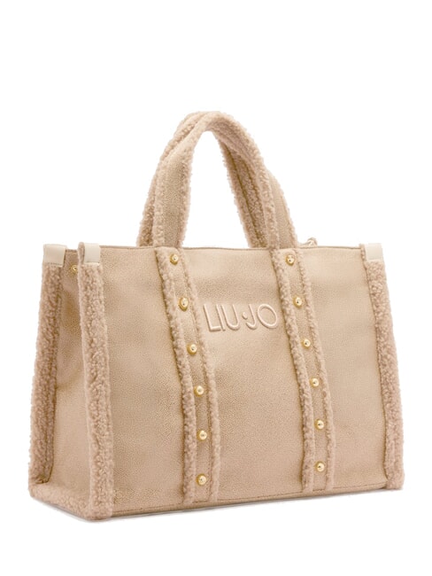 ANIMALIER Sacoșă mare de cumpărături natural - Genți femei