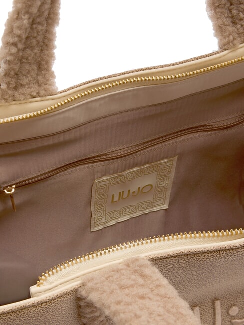 ANIMALIER Sacoșă mare de cumpărături natural - Genți femei