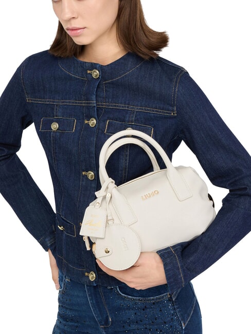 AMELIE Geantă mică de portbagaj cu farmec marmură - Genți femei