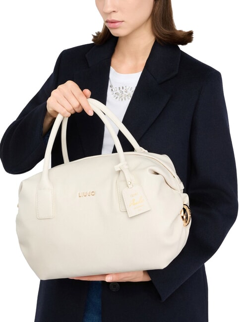 AMELIE Geantă mare de portbagaj cu farmec marmură - Genți femei