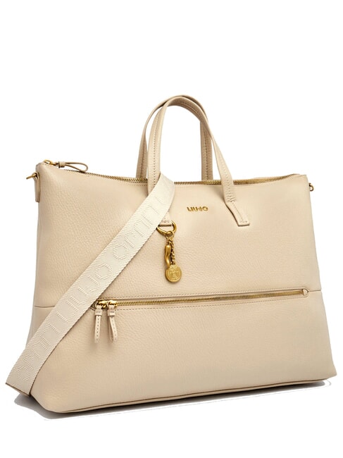 TAMILA Geantă de m&acirc;nă, cu curea de umăr nisip - Genți femei