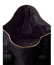 BORBONESE ECO LINE  Geanta medie cu bareta de umar negru &icirc;nchis - Genți de voiaj - 6