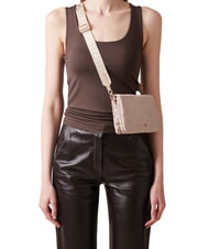 BORBONESE CLASSICA Mini geanta de umar nisip - Genți femei - 5