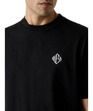 GUESS DIAMANTE LOGO Tricou supradimensionat cu m&acirc;necă scurtă jetbla - tricou - 3