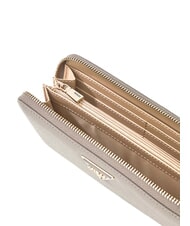 GUESS LAUREL 2 Portofel mare cu fermoar și m&acirc;ner taup &icirc;nchis - Portofele femei - 2