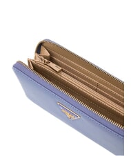 GUESS LAUREL 2 Portofel mare cu fermoar gri albastru - Portofele femei - 2