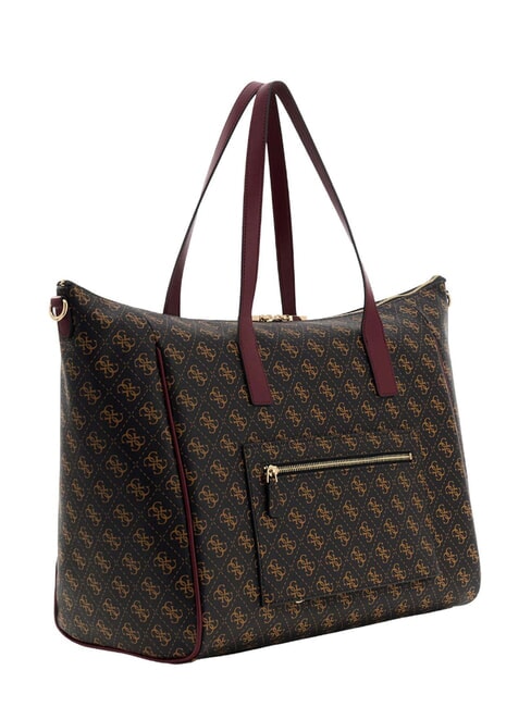 LATONA Geantă de weekend cu curea de umăr maro - Genți femei