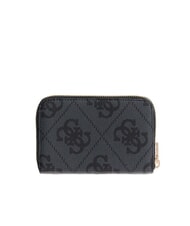 GUESS LAUREL 2 Portofel mediu cu fermoar și imprimeu cu logo 4G geanta viking mare roo coalog - Portofele femei - 4