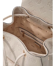 GUESS CRESIDIA II Rucsac cu buzunar logo alb - Genți femei - 3