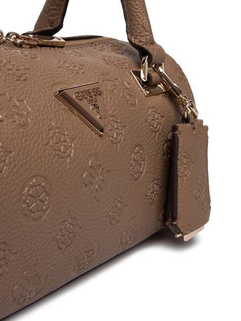 CRESIDIA 2 Geantă de umăr cu curea de umăr logo taupe &icirc;nchis - Genți femei