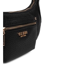 GUESS MARSHA Geantă de umăr cu buzunar BLACK - Genți femei - 3