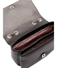 LIUJO CALIWEN Geantă de umăr convertibilă cu lanț antracit met. - Genți femei - 4