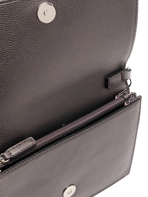 EVRIM Geantă de umăr mini antracit met. - Genți femei