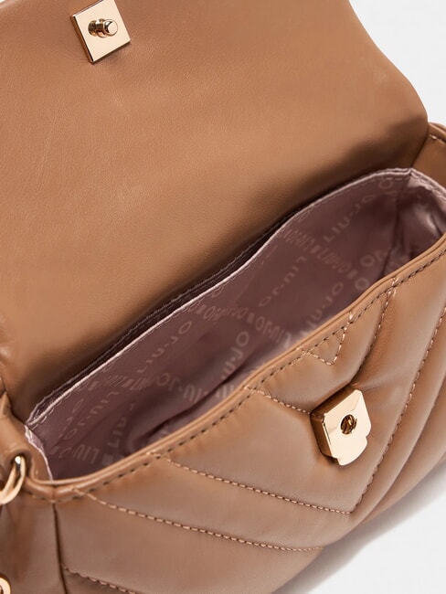 LUNNY Geantă de umăr mini piele de căprioară - Genți femei