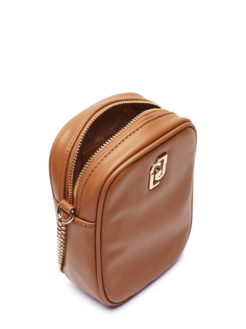 ACHALA Geantă de umăr pentru smartphone piele de căprioară - Genți femei