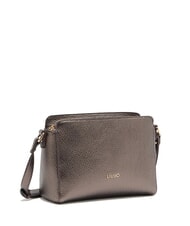 LIUJO MANHATTAN Geantă de umăr metal deschis și &icirc;ntunecat - Genți femei - 2