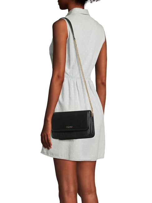 MANHATTAN Geantă de umăr BLACK - Genți femei