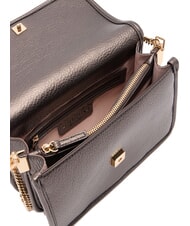 LIUJO MANHATTAN Geantă de umăr metal deschis și &icirc;ntunecat - Genți femei - 3