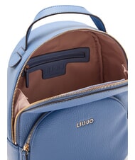 LIUJO MANHATTAN Rucsac rotund mediu cu buzunar denim deschis - Genți femei - 3