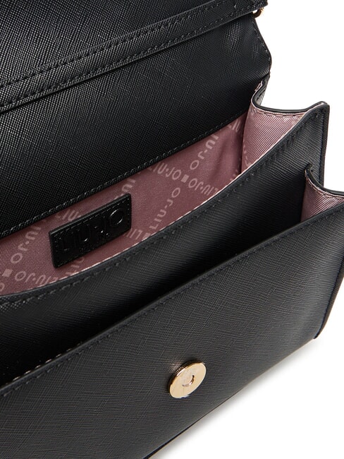 HALONA Geantă de umăr BLACK - Genți femei