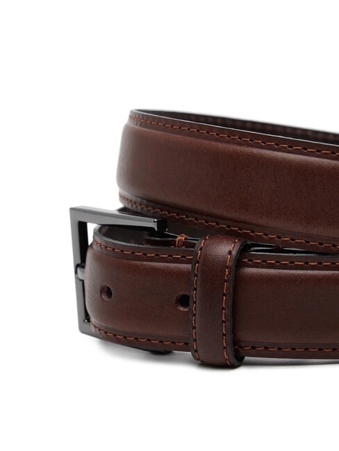 HUDSON Curea de piele bob de cafea - Curele