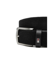 TOMMY HILFIGER DENTON ELASTIC Curea țesută pentru bărbați negru - Curele - 3
