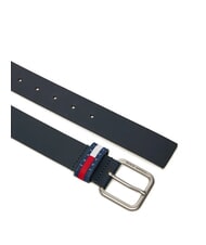 TOMMY HILFIGER TOMMY JEANS RYAN Curea din piele bleumarin noapte &icirc;ntunecată - Curele - 2