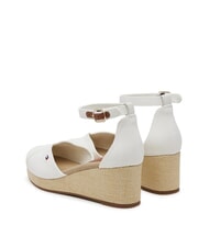 TOMMY HILFIGER TH Espadrile cu platformă ecru - Pantofi femei - 5