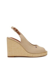 TOMMY HILFIGER TH Espadrile cu platformă &icirc;naltă hrean - Pantofi femei - 2